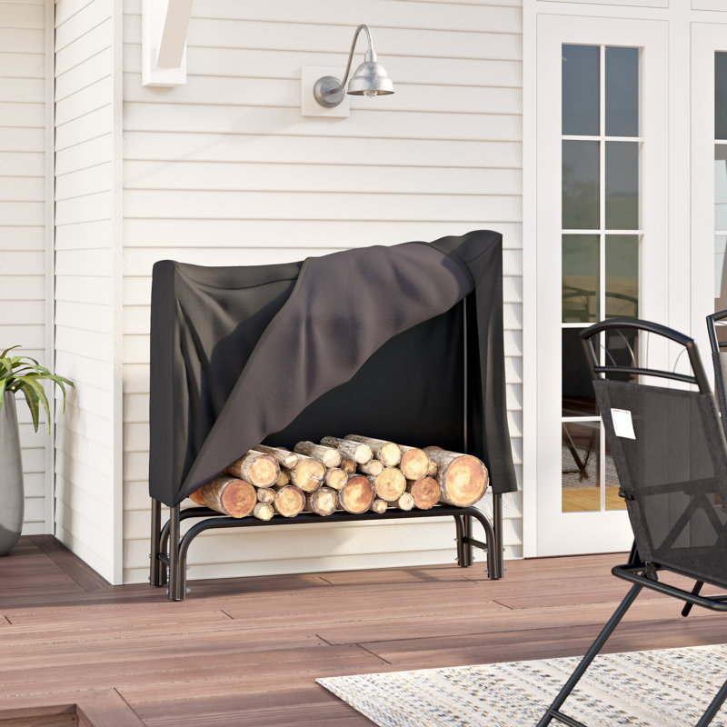 WFX Utility™ Beid Firewood Log Rack and Cover & Reviews Wayfair